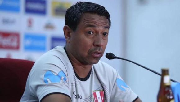 Nolberto Solano, entrenador de la selección peruana sub 23 | Foto: GEC
