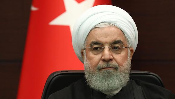 Hassan Rouhani, presidente de Irán. (AFP).