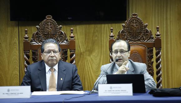 Según Vilcatoma, Castro habría cometido el delito de encubrimiento personal por no haber abierto una investigación preliminar a las empresas consorciadas de la constructora brasileña Odebrecht. (Foto: Archivo El Comercio)