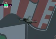 Un dron detuvo el Southampton vs. Aston Villa: los jugadores regresaron a vestuarios | VIDEO
