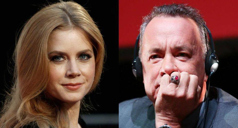 Amy Adams y Tom Hanks sufrieron esta terrible 'broma' (Foto: Getty Images)