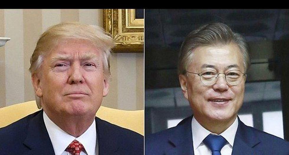 Donald Trump aseguró que su Gobierno está \"muy cerca\" de lograr un pacto con Corea del Sur para modificar un acuerdo de libre comercio, conocido como KORUS. (Foto: Getty Images)