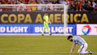 Lionel Messi anunció su retiro de la selección argentina