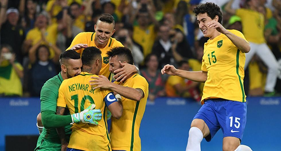 La Selección de Brasil es la nueva campeona de fútbol olímpico (Foto: AFP)