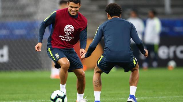 Brasil se alista para el decisivo choque ante Perú por el liderato del Grupo A de la Copa América. (Foto: Daniel Apuy)