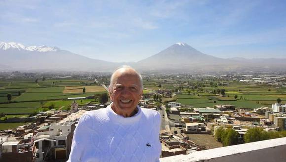 Pedro Cateriano Delgado en su natal Arequipa. Foto: Archivo familiar.