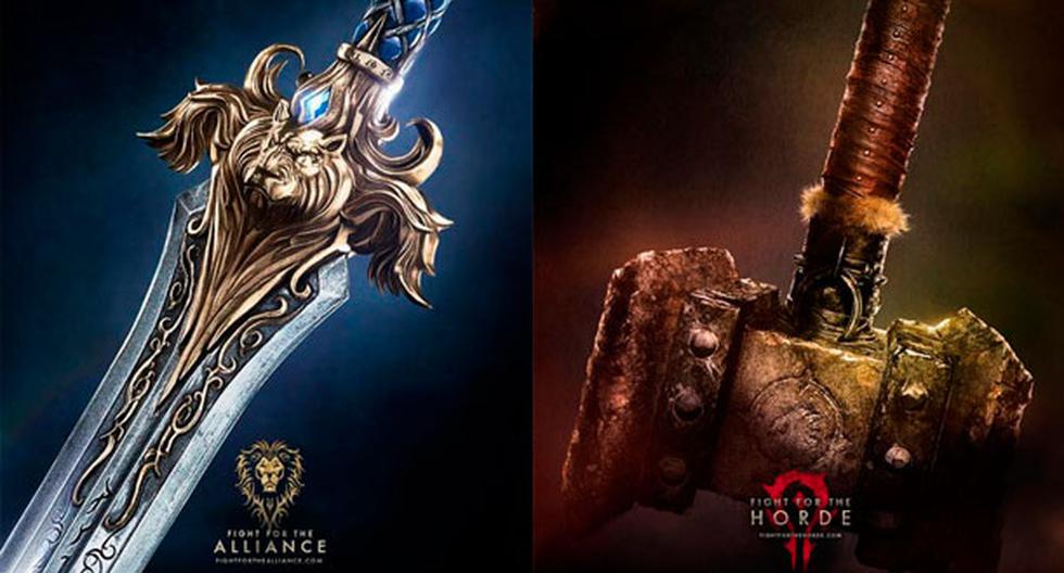 Carteles promocionales de la película de Warcraft. (Foto: ComicBook)