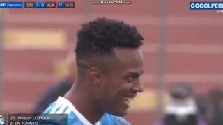 Sporting Cristal vs. Sport Huancayo: Nilson Loyola anotó el 1-0 de los celestes por Liga 1 [VIDEO]