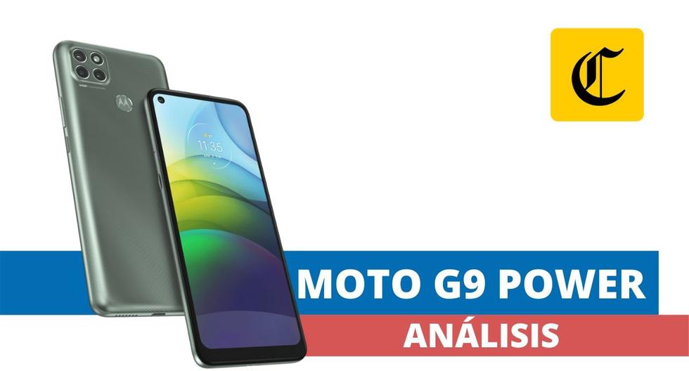 El Moto G9 Power es un smartphone de Motorola que tiene una batería de 6.000 mAh y promete dos días de autonomía. (El Comercio)