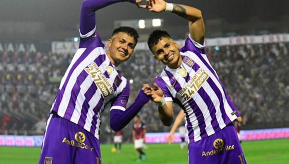 Jairo Concha y Richi Lagos forjaron una gran amistad en Alianza Lima. (Foto: radio Ovación)