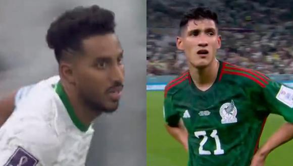 La tristeza se apoderó de México tras el descuento de Arabia. Foto: Captura de pantalla de DIRECTV Sports.