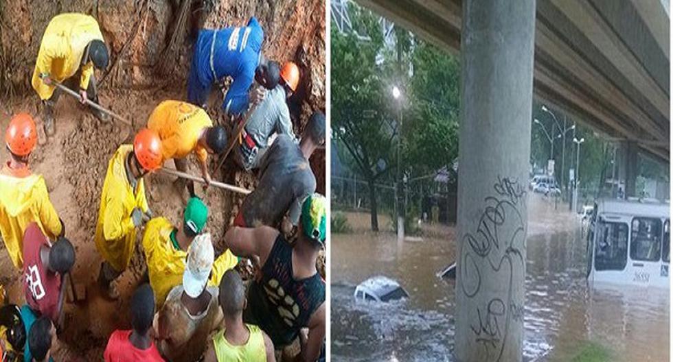 Al menos 14 personas fallecieron tras la caída de fuertes lluvias. (Foto: EFE)