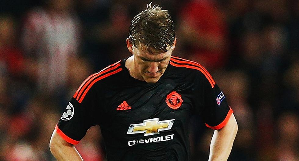 Bastian Schweinsteiger tiene que entrenar con la sub 21 del Manchester United. (Foto: Getty Images)