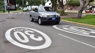 San Isidro iniciará fiscalización de velocidad de vehículos