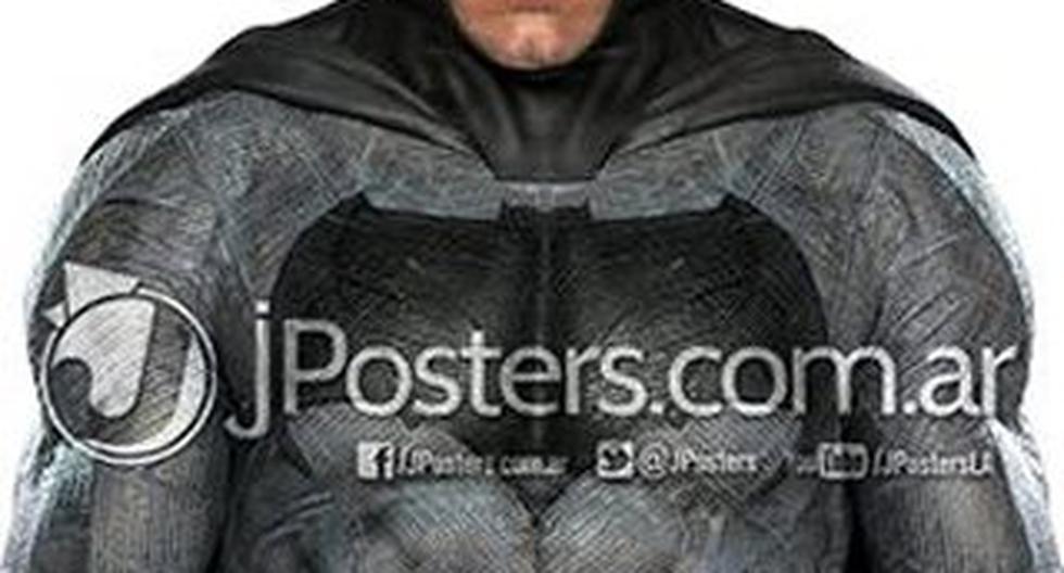 Póster de Batman v Superman es filtrado de Facebook. (Foto: JPosters)