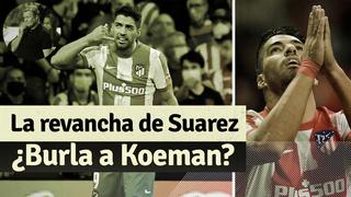 Luis Suarez y la polémica celebración tras anotarle un gol a Barcelona