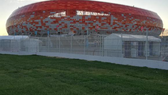 Mordovia Arena, el escenario del debut mundialista peruano.