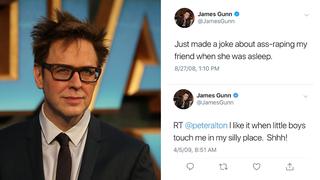 James Gunn fue despedido de "Guardianes de la galaxia 3" por mensajes ofensivos