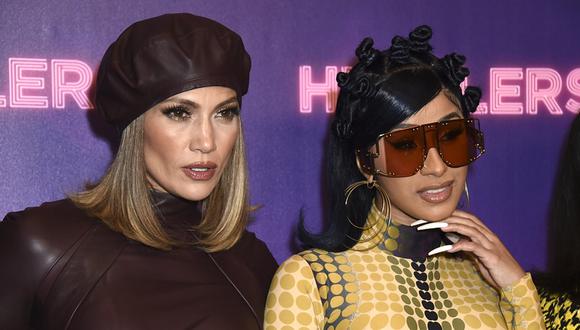 Jennifer Lopez y Cardi B. (Foto: AP)