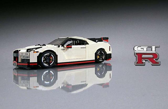 Nissan GT-R Nismo en Lego