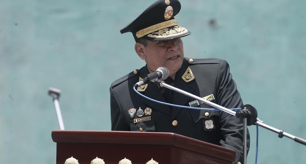 Durante su carrera en la PNP, el general Angulo Tejada se desempeñó recientemente como jefe del Comando de Asesoramiento. Previamente, fue jefe del Escuadrón Verde, jefe de la Región Policial Lima y primer agregado policial en la República de Italia. (Foto: Archivo GEC)