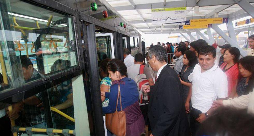 Se espera que con la implementación de las nuevas líneas se llegue a los 600 mil pasajeros diarios. (Foto: Andina)
