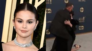 SAG Awards 2022: Selena Gomez sufrió tropezón en la alfombra roja