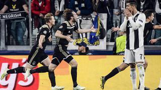 Juventus perdió 2-1 frente al Ajax en Turín y quedó eliminado de la Champions League