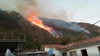 Cusco: incendio forestal en San Salvador dejó más de 60 hectáreas destruidas 