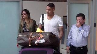 Paolo Guerrero llegó a Lima: "No hay tiempo que perder"