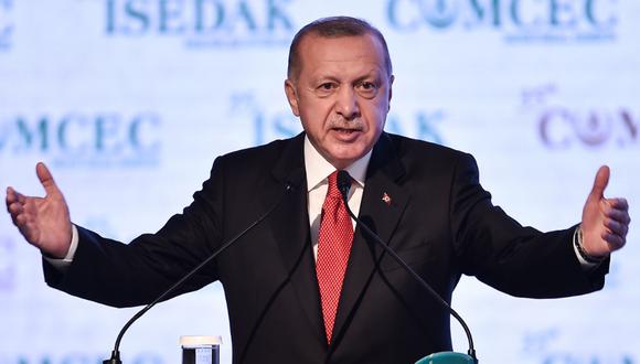 “Nadie te presta atención. Todavía tienes una faceta de aficionado, empieza por remediar eso", dijo Erdogan en alusión a Macron. (Foto: AFP)