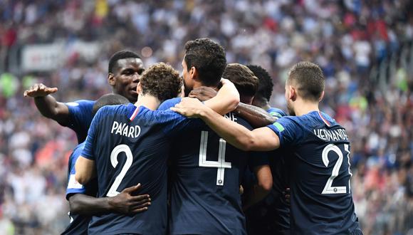 ¡Francia campeón del mundo! Superó a Croacia 4-2 en la gran final de Rusia 2018. (Foto: AFP)