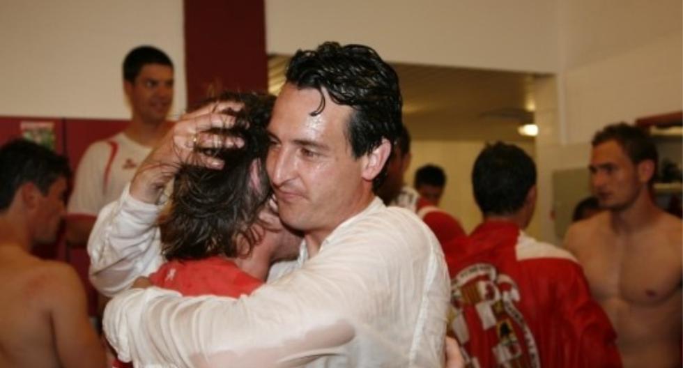 Unai Emery dirigió dos temporadas a Santiago Acasiete en el Almería. Juntos ascendieron a LaLiga. (Foto: Agencias)