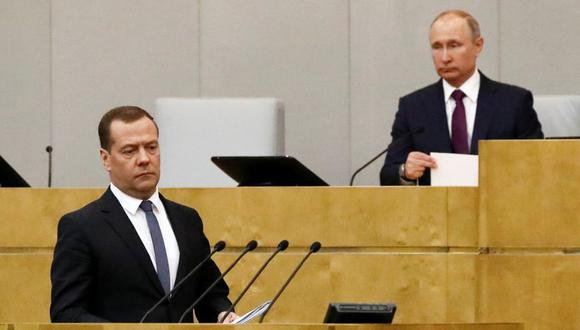 Dmitri Medvedev fue nombrado primer ministro ruso por el Parlamento. (Foto: Reuters/Sergei Karpukhin)