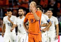 Holanda perdió 2-1 ante Grecia en amistoso de fecha FIFA 