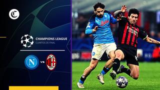En directo, Napoli vs. Milan: TV, streaming, horarios y apuestas por Champions League