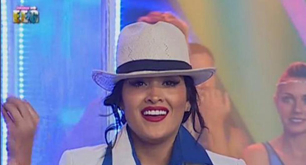 Michelle Soifer cree que la comparan con Michael Jackson por el maquillaje. (Foto: Captura América TV)