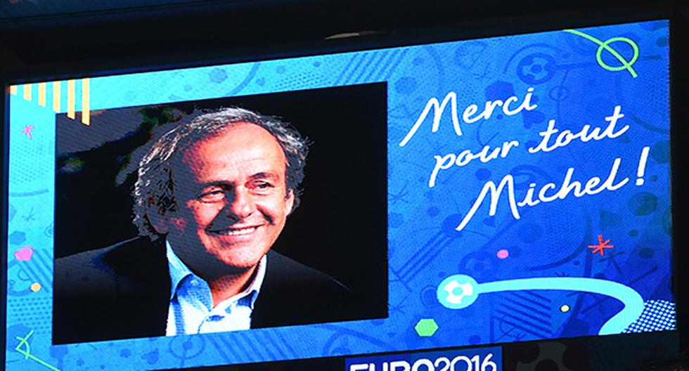 Michel Platini, expresidente de la UEFA, no estuvo presente en la final de la Eurocopa, pero recibió un homenaje tras la victoria de Portugal ante Francia. (Foto: Getty Images)