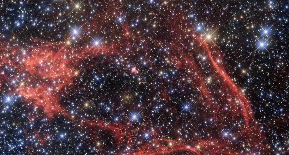 Supernova en la Gran Nube de Magallanes. (Foto: NASA, ESA and H.-Y. Chu (Academia Sinica, Taipei))