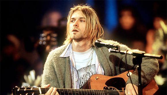 Kurt Cobain perdió la vida a los 27 años (Foto: EFE)
