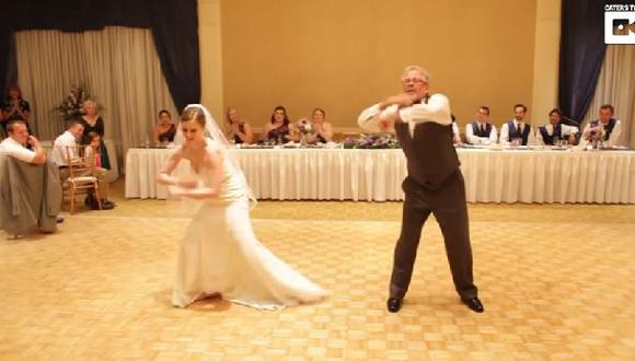 YouTube: novia y su padre impresionan con singular coreografía |  REDES-SOCIALES | EL COMERCIO PERÚ