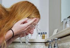 5 errores que cometen las personas al lavarse la cara