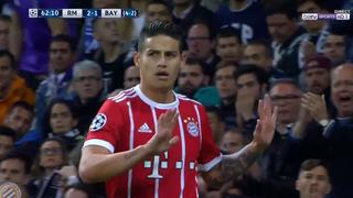 James Rodríguez: su gol que silenció el Bernabéu en el Real Madrid vs. Bayern Múnich | VIDEO