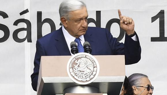 El presidente de México, Andrés Manuel López Obrador. (Foto de CLAUDIO CRUZ / AFP)