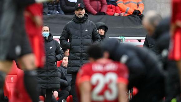 Luis Díaz ya se perdió cinco partidos de Liverpool debido a la lesión. (Foto: AFP)