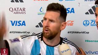¿A quién le dijo “qué mirás bobo” Lionel Messi tras vencer a Países Bajos?
