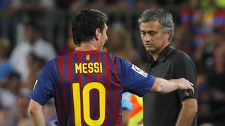 Mourinho sorprende al hablar del partido de Messi ante Manchester United