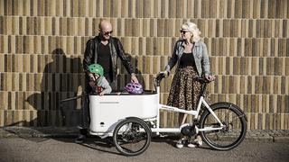 Lleva a tus niños de forma segura en esta original bicicleta