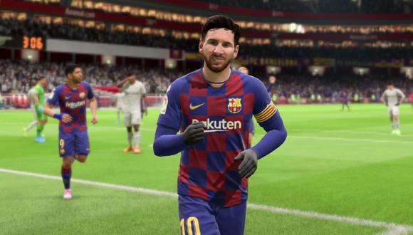 Lionel Messi en FIFA 20. (Imagen: EA)
