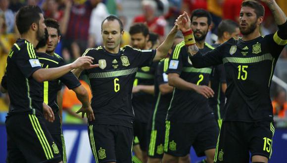 España goleó 3-0 a Australia y se despidió con triunfo